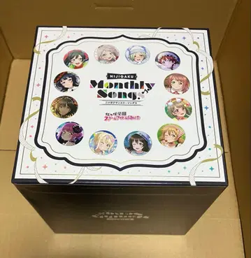 니지가쿠 CD 특전 오리지널 수납 박스(BOX)