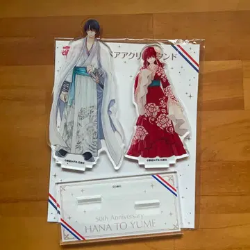 꽃과 요메 새벽의 연화 페어 아크릴 스탠드