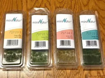 miniNatur 미니 네이처 롱터프스 초원 4색 세트