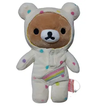 san-x 산엑스 해피 레인보우 모으는 봉제 인형 리락쿠마