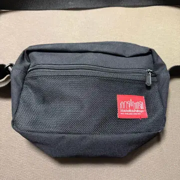 Manhattan Portage 블랙 숄더백