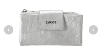 ZUCCA EMBOSS 실버 장지갑