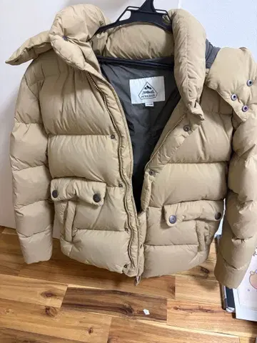 PYRENEX 베이지 다운 자켓 란스 FR S/M