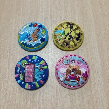 Disney Characters 자수 캔뱃지