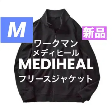 M 블랙 메디힐 웜 플리스 자켓 워크맨