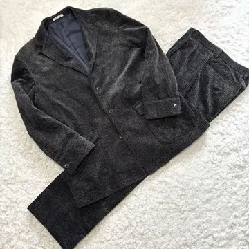 [미사용급] 인터메조 캐시미어 터치 코듀로이 셋업 L