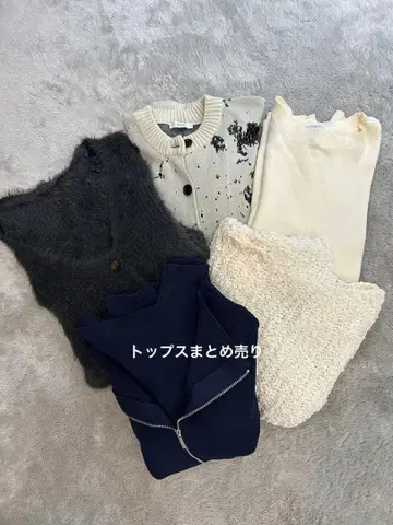 니트탑 세트 5점