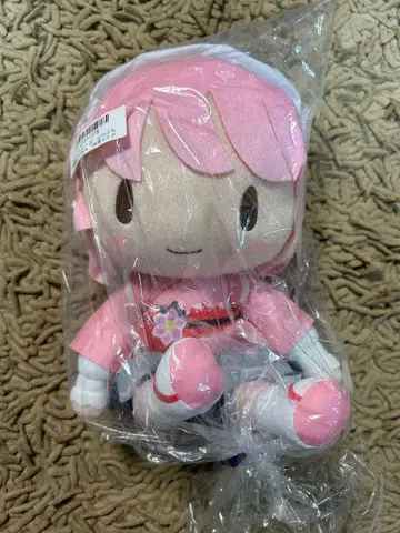 미개봉 새상품 마에바시 위치즈 후와푸치 M 봉제 인형 아카기 유이나