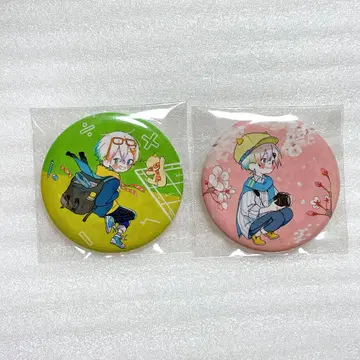 스타폴라 레루군 Relu 개인 캔뱃지 벚꽃