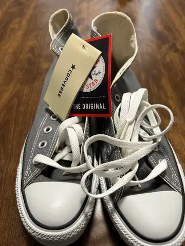 CONVERSE 그레이 하이컷 스니커즈 25cm