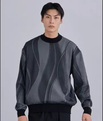 UNITED TOKYO 유나이티드 도쿄 모크넥 니트 남성용