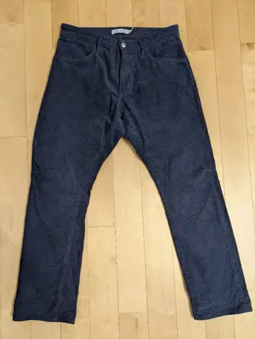 DWELLER 5P JEANS 02 COTTON CORD OVERDYED