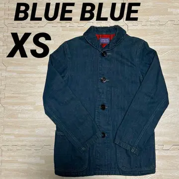 BLUE BLUE 블루블루 커버올 데님 XS 체크