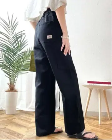 JaVa 남녀 공용 치노 페인터 팬츠