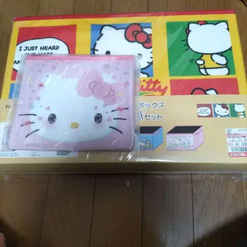 덤 포함 시마무라 헬로키티 수납 박스 3개