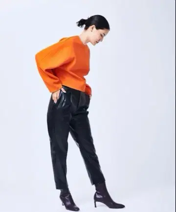 [ 미사용 새상품 ] 사이즈 1 Stunning Lure 인조 가죽 블랙