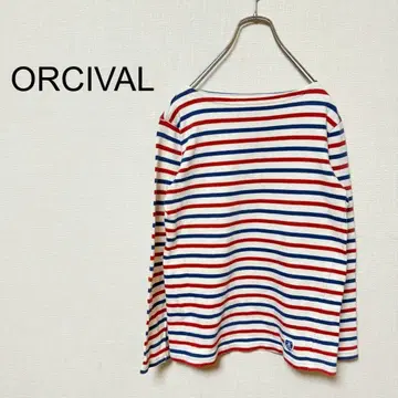 오르치발 ORCIVAL 긴팔 티셔츠 스트라이프 T셔츠