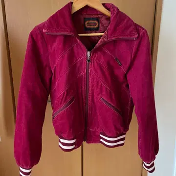 HYSTERIC 버건디 점퍼