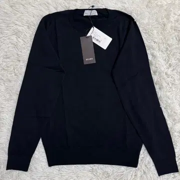 [ 새상품 ] 존스메들리 크루넥 니트 스웨터 블랙 S 사이즈