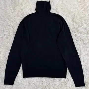 존스메들리 터틀넥 니트 S 블랙 메리노울