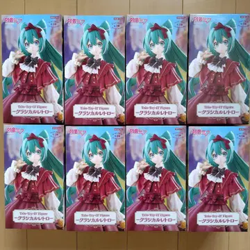 하츠네 미쿠 Trio-Try-iT 피규어 클래시컬 레트로 8점 세트