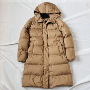 어반 리서치 스트레치 롱 다운 코트 롱 기장 후드 부착