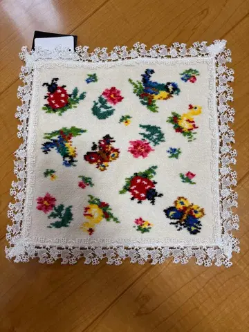 페이 x 긴자와 레이스 콜라보 손수건