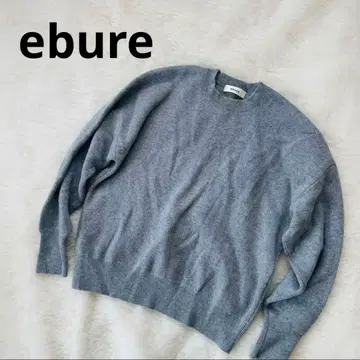 ebure 에브르 울 스웨터 크루넥 그레이 여성용 모