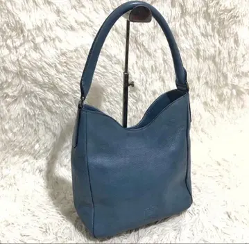 미사용급 히로프 슈링크 가죽 토트백