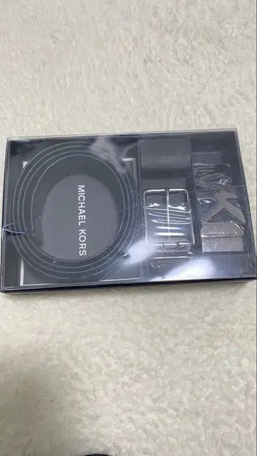 MICHAEL KORS 벨트 세트 블랙