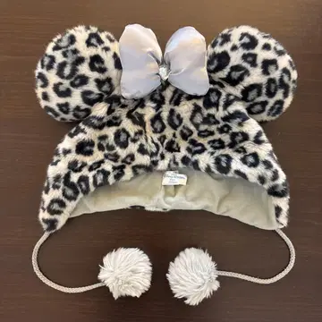 [레어] 디즈니 팬캡 레오파드 무늬 미니