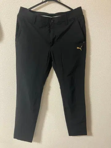 2벌 세트 PUMA 슬림핏 골프 팬츠 블랙 네이비