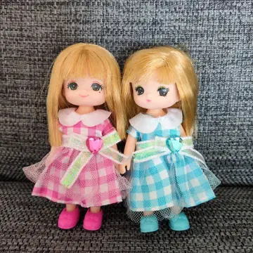 리카짱 인형 여동생 미키짱 마키짱 2체 세트