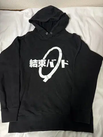 결속 밴드 후드티 블랙 L 사이즈 정품