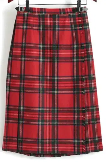 새상품 오닐 오브 더블린 랩 스커트 로얄 스튜어트