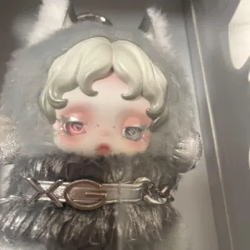 POP MART SKULLPANDA XG 봉제 인형 펜던트 스컬팬더