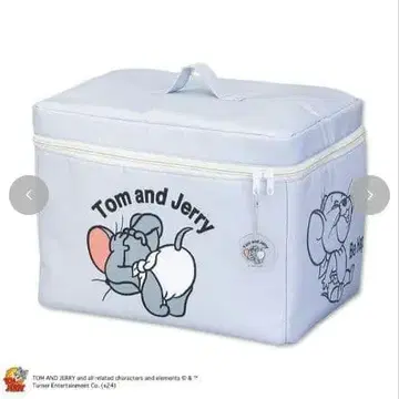 톰과 제리 참 포함 뚜껑 달린 수납 박스 타피