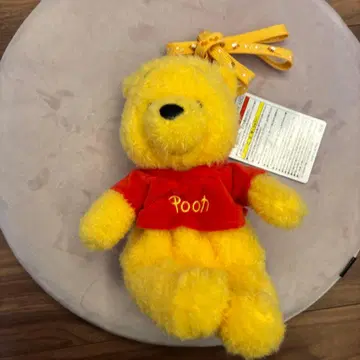 푸우 봉제 인형 미니백