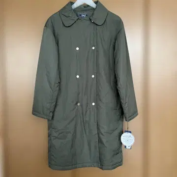 새상품 미사용 준코 시마다 Part 2 롱 코트 그린