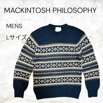 MACKINTOSH PHILOSOPHY 니트 남성용 L 사이즈