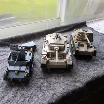 레고 호환 탱크 세트