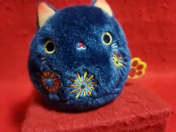 불꽃놀이 고양이 뭉치 봉제 인형 마스코트 고양이