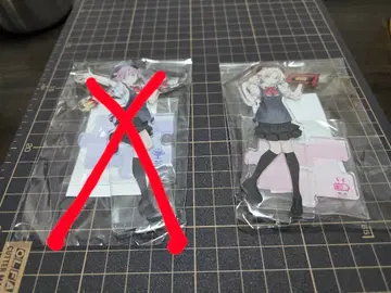 아크릴 스탠드 하스노소라 x 8번 라멘 콜라보 오사와 루리노