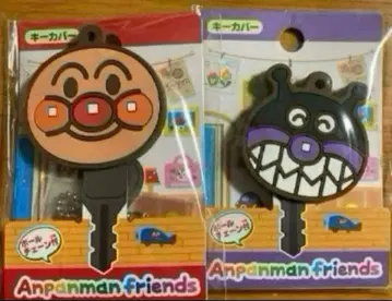 호빵맨 뮤지엄 한정판 키 커버 세균맨 호빵맨