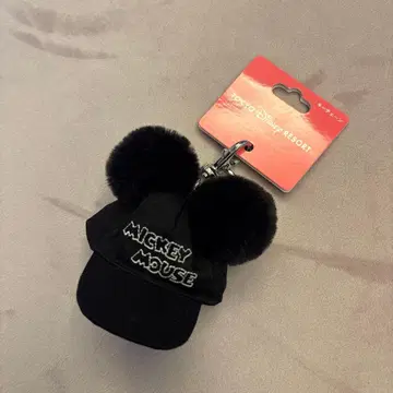 디즈니 키체인 모자 블랙 팬캡