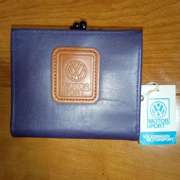 Volkswagen Motorsport 이단 접이식 지갑 퍼플