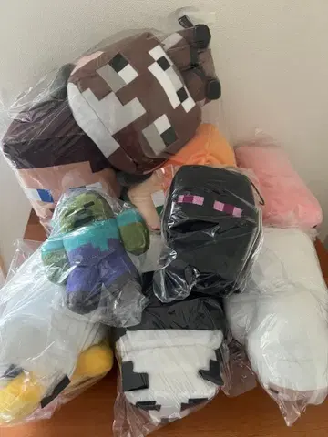 마인크래프트 봉제 인형