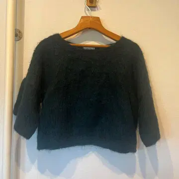 BALLSEY 다크 그린 반소매 니트 38 투모로우랜드 BALLSEY