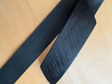 Jean Paul Gaultier 블랙 가죽 벨트 한정판 12/28까지