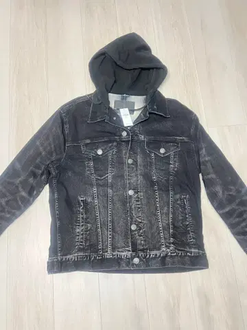 AMERICAN EAGLE 후드 부착 데님 자켓 JP L